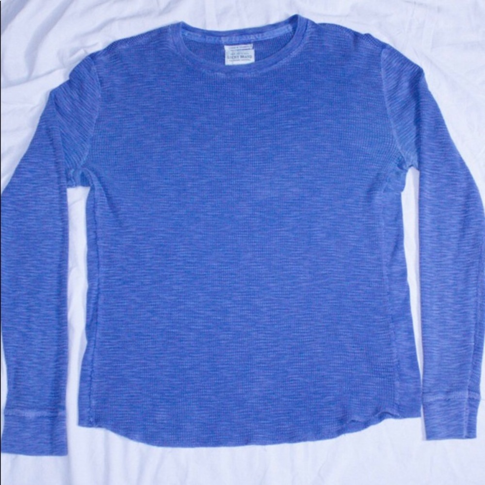 Lucky Brand Blue Thermal